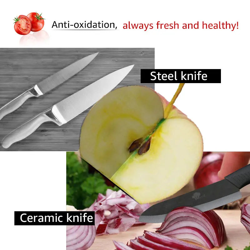 Ceramic Kitchen knives Set