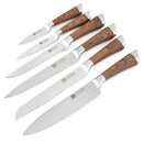 6-Piece Stainless Steel Knife Set – Precision Cutting for Every Kitchen Task