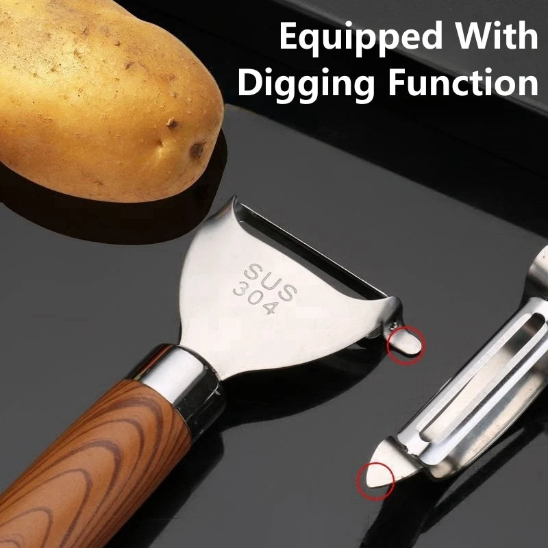 2Pcs Multifunctional Potato Peeler