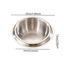 Stainless Steel Mixing Bowl Sturdy 1L