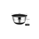 1Pcs Mixing Bowls with Lids and Non Slip Bases Stainless Steel