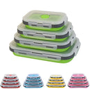 Collapsible Silicone Food Storage Set