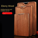 Solid Ebony Wood antibacterial and anti-mildew cutting board