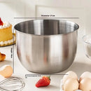 3 Sizes Stainless Steel Mixing Bowl