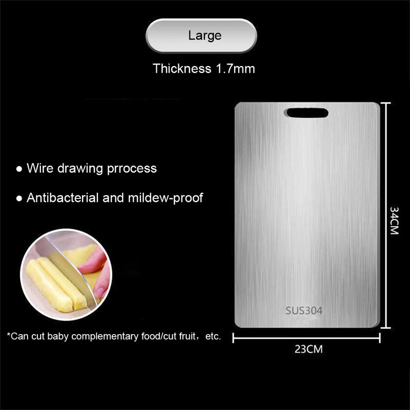 Antibacterial Non-Toxic Titanium Steel Chopping Board