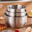 3 Sizes Stainless Steel Mixing Bowl
