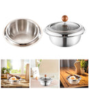 Stainless Steel Mixing Bowl Sturdy 1L