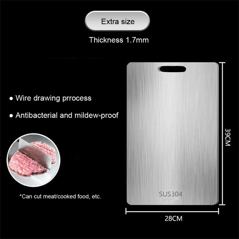 Antibacterial Non-Toxic Titanium Steel Chopping Board