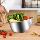 Stainless Steel Rice Washer Strainer Bowl