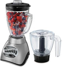Classic Series 16 Speed Blender with Food Chopper and Glass Jar