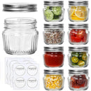 Glass Mason Jars with Lids-4oz