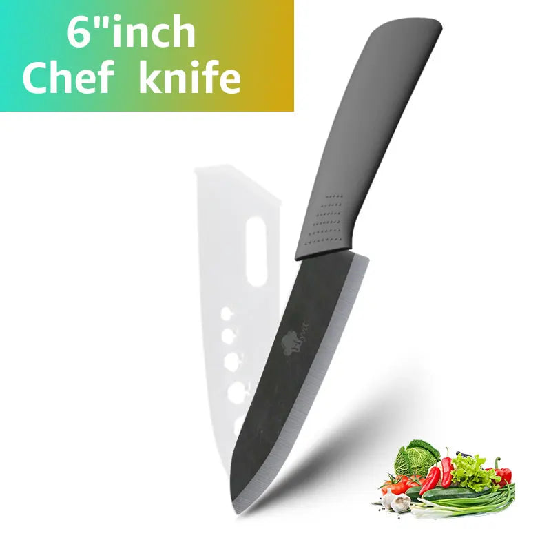 Ceramic Kitchen knives Set
