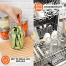 Glass Mason Jars with Lids-4oz