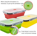 Collapsible Silicone Food Storage Set