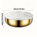 Stainless Steel Mixing Bowl With Lid