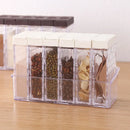 6-Piece Spice Storage Containers Set