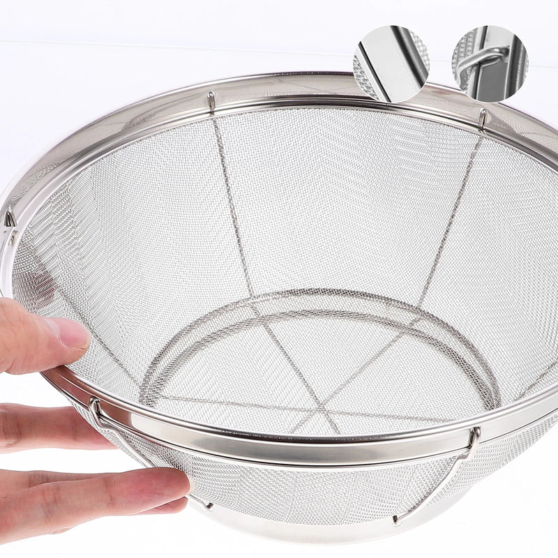 Stainless Steel Mesh Colander Strainer Basket