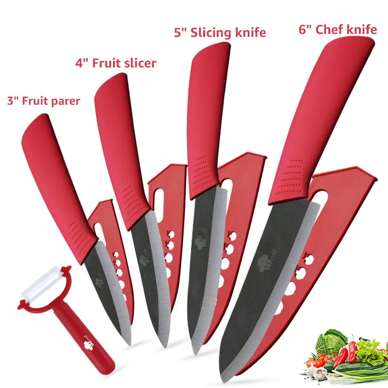 Ceramic Kitchen knives Set