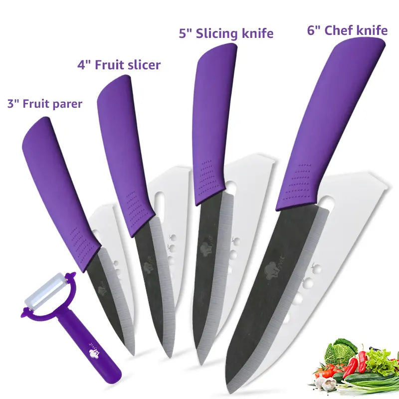 Ceramic Kitchen knives Set