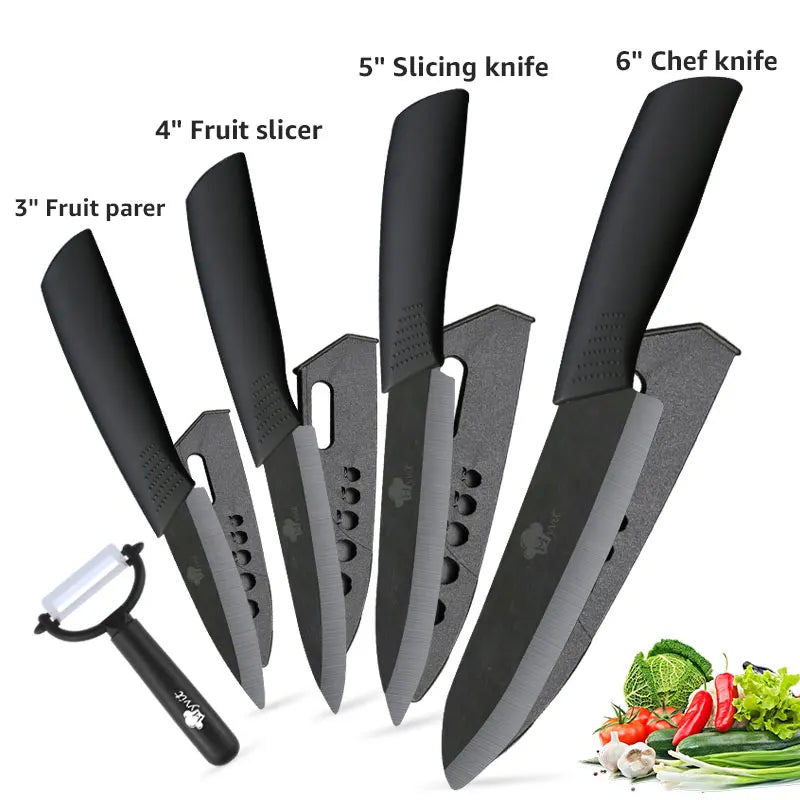Ceramic Kitchen knives Set