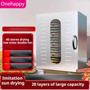 Electric food dehydrator 20 layers/8 layers