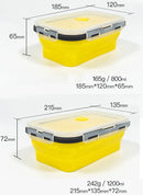 Collapsible Silicone Food Storage Set