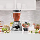 Classic Series 16 Speed Blender with Food Chopper and Glass Jar