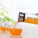 1.5L 52oz Glass Pitcher with Lid For Fridge