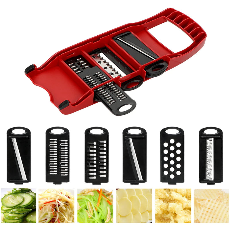 Multi-function 6 Blades Slicer