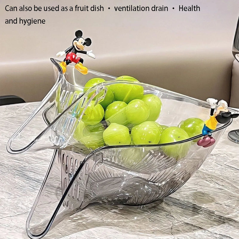 Multi functional drainage basket