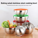Mixing Bowl 5PCS Prep Bowls Stainless Steel