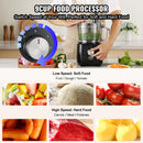 9-Cup Manual Food Processor for Effortless Chopping