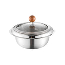 Stainless Steel Mixing Bowl Sturdy 1L