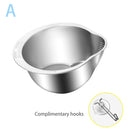Stainless Steel Rice Washer Strainer Bowl