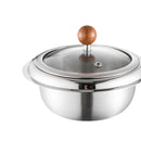 Stainless Steel Mixing Bowl Sturdy 1L